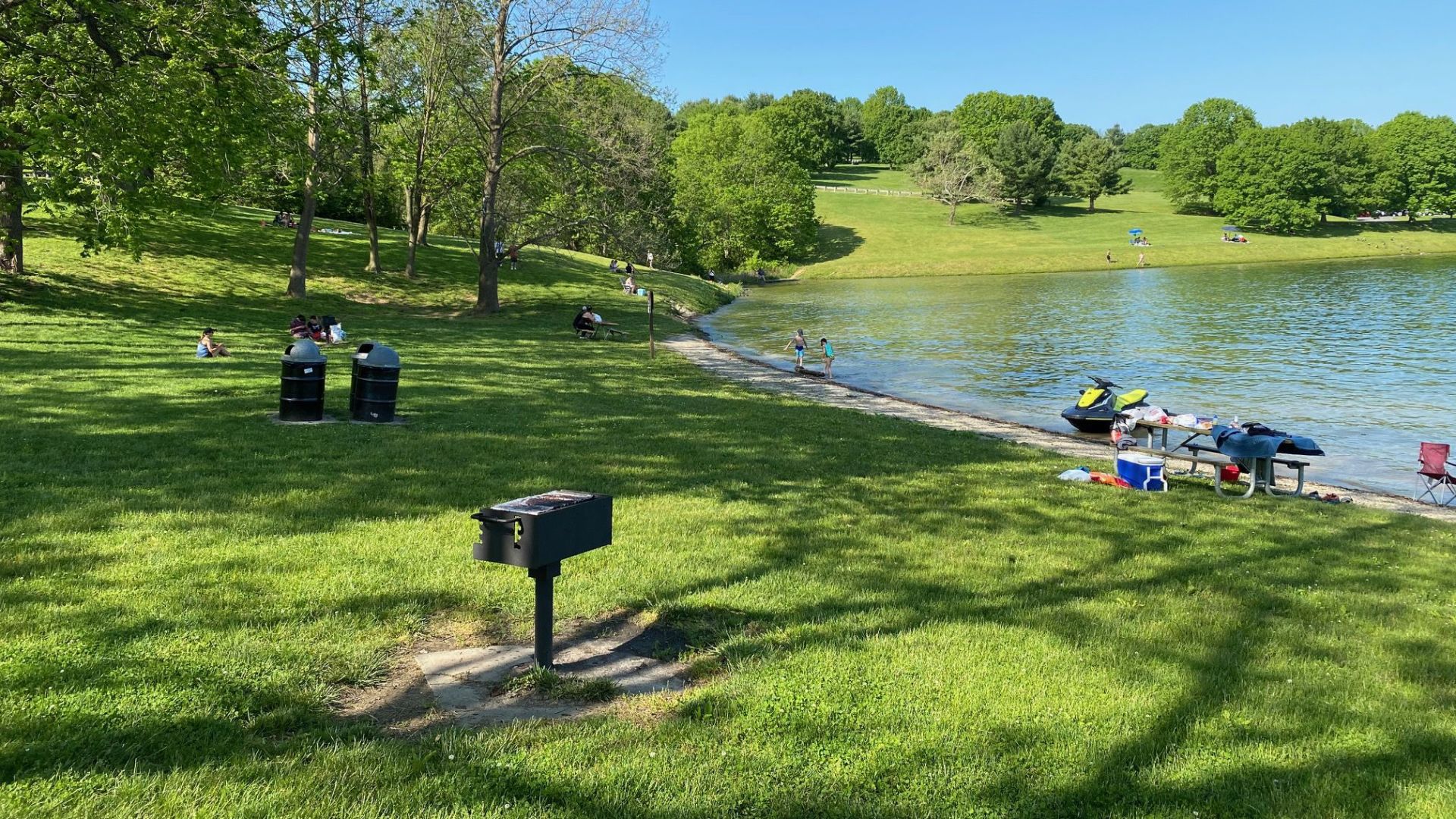 Blue Marsh Lake on Memorial Day weekend